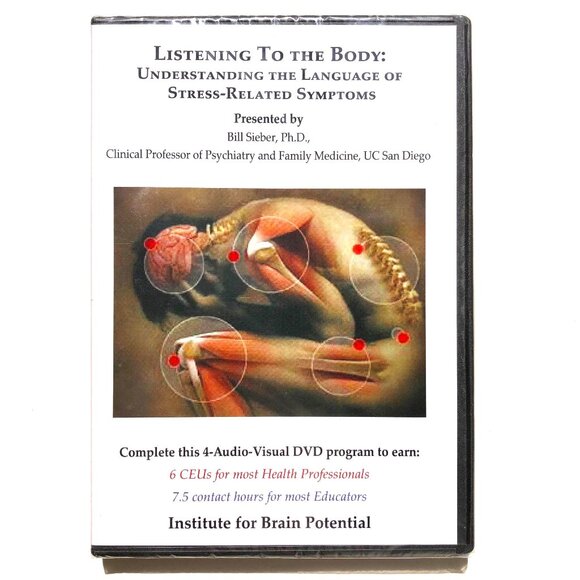 Institute for Brain Potential DVD Listening To Body Stress Symptoms Bill Sieber - Picture 1 of 2
